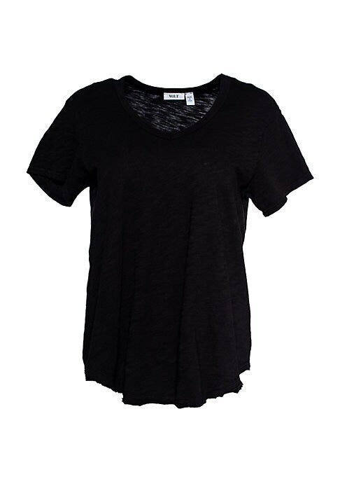 Chic Raw Hem Tee