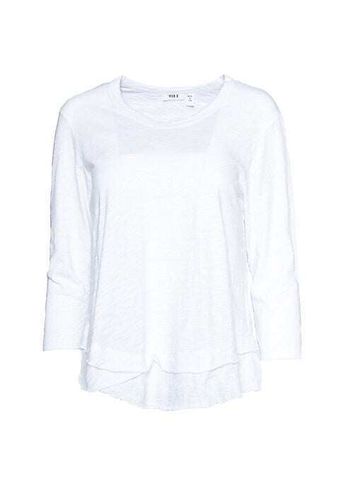 Chic Mock Hem Tee
