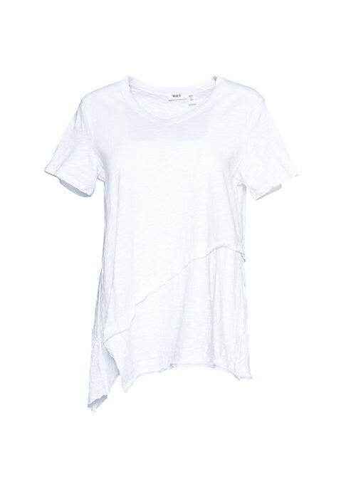 Crossover Cotton Tee