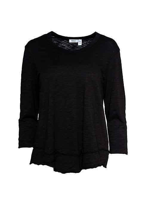 Chic Raw Edge Tee