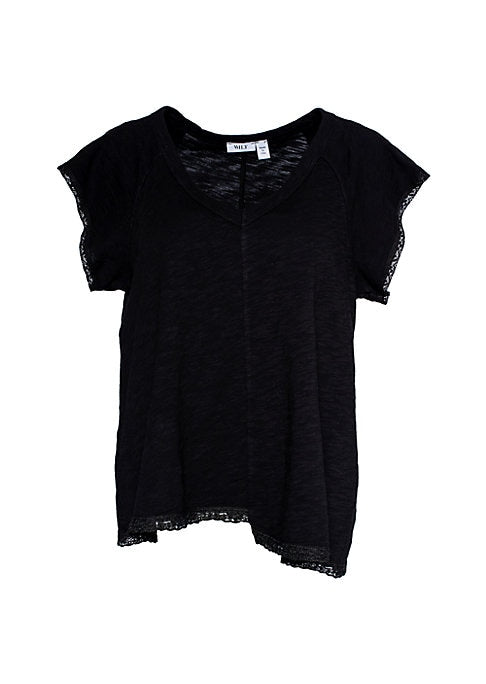 Lace Flutter Tee