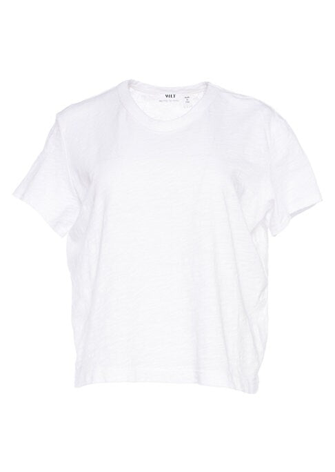 Lace Back Crop Tee