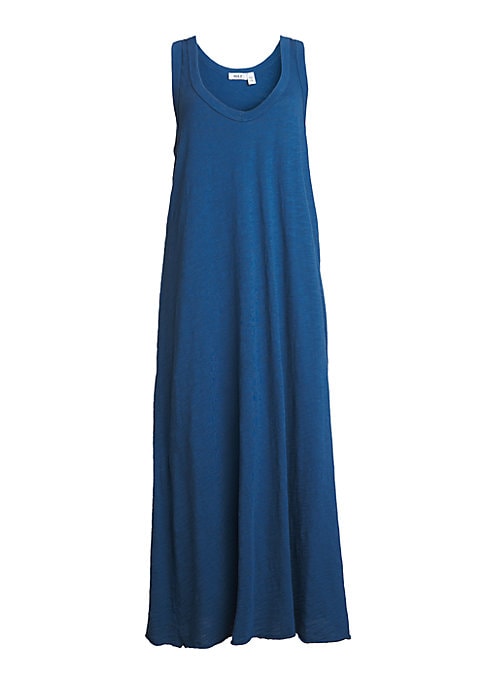 Scoop Neck A-Line Dress