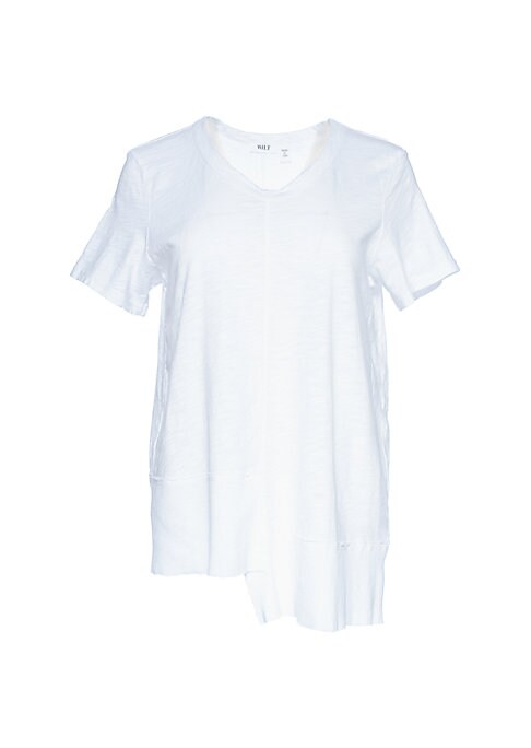 Shifted Hem Tee