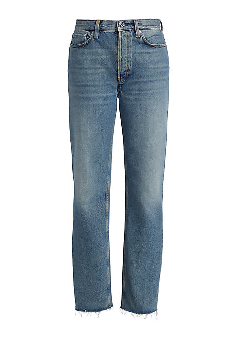 Timeless Straight-Leg Denim