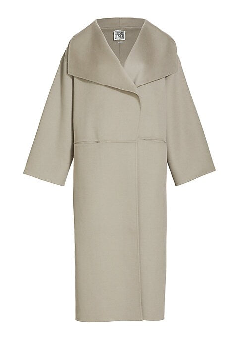 Cozy Cashmere Blend Coat