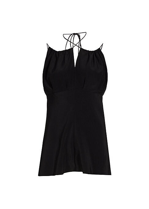 Silken Twist Top