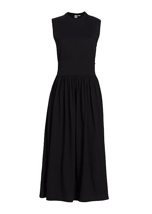 Cotton Drop-Waist Dress
