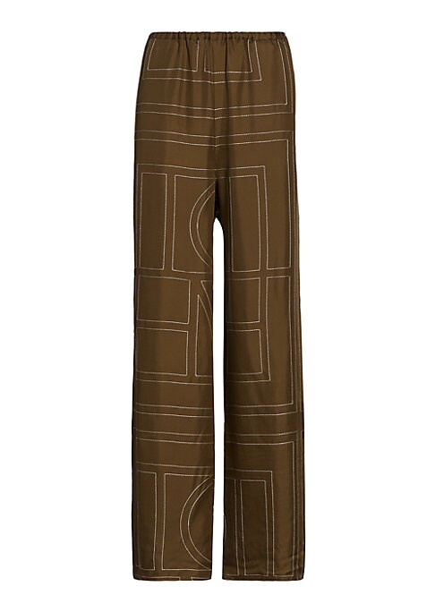 Chic Silk Trousers