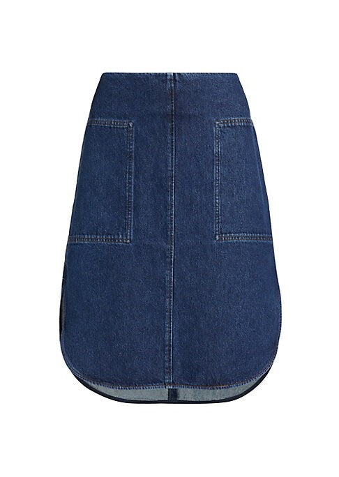 Curvy Denim Delight Skirt