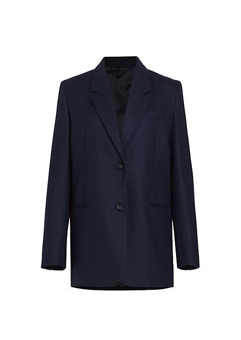 Oversized Wool Blend Jacket