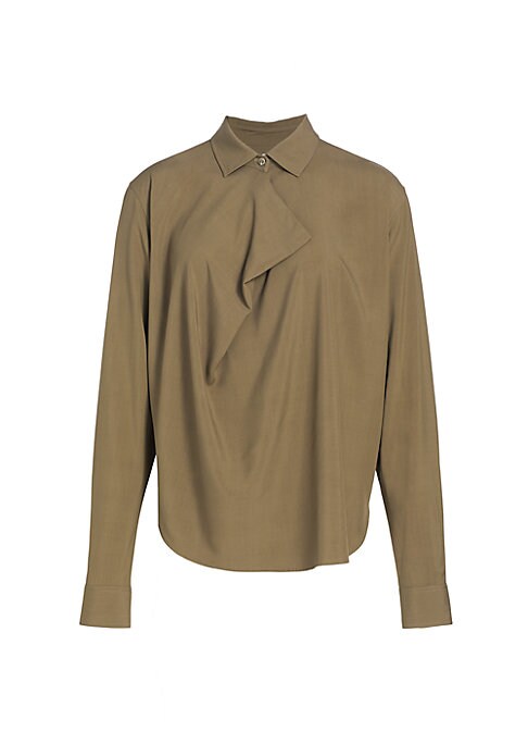 Draped Front Elegance Top
