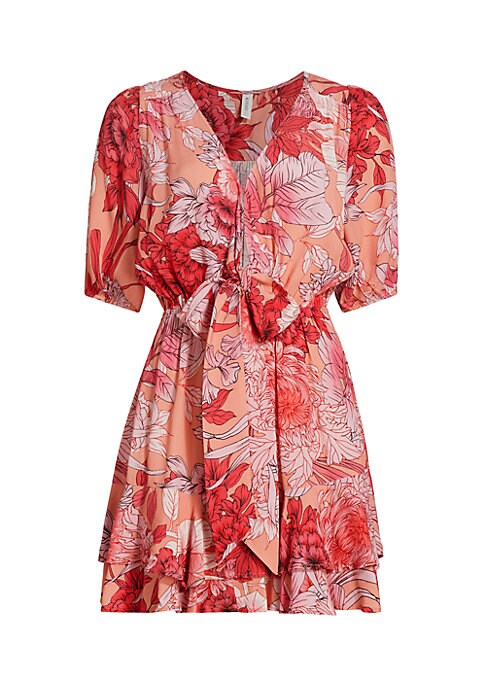 Floral Flounce Minidress