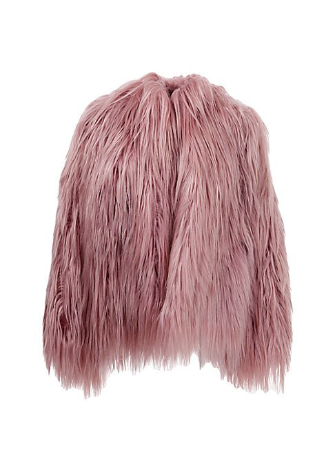 Chic Goat Hair Coat