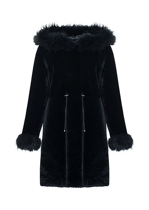 Luxurious Shearling Parka