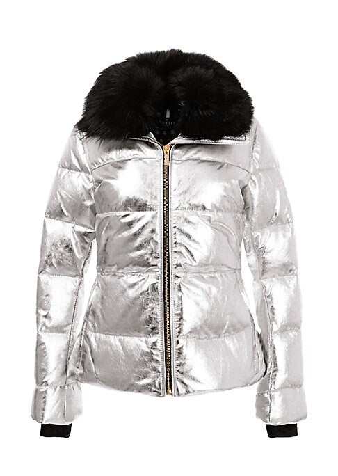 Chic Metallic Ski Jacket
