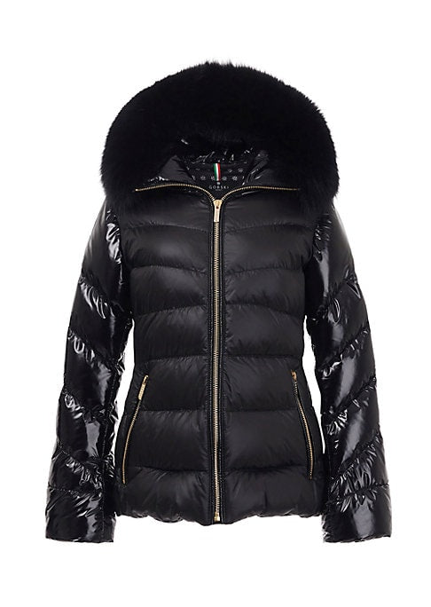 Chic Edgy Down Jacket