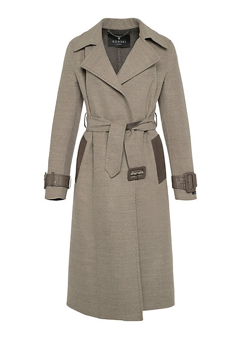 Luxurious Wool Blend Coat