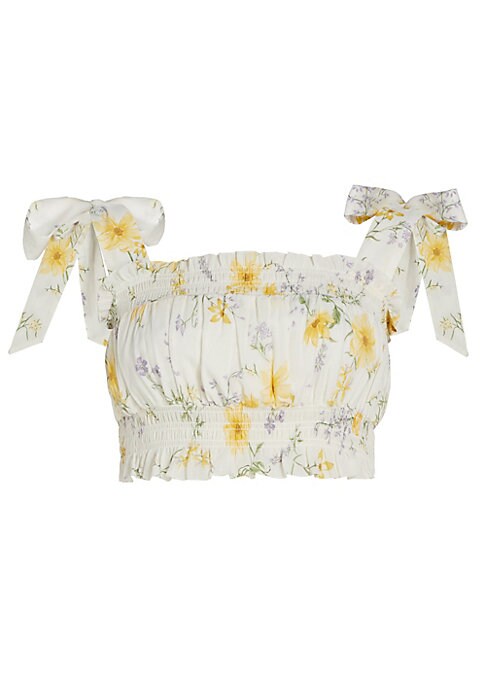 Floral Charm Crop Top