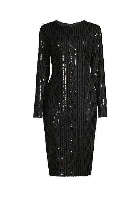 Sparkling Knit Midi Dress