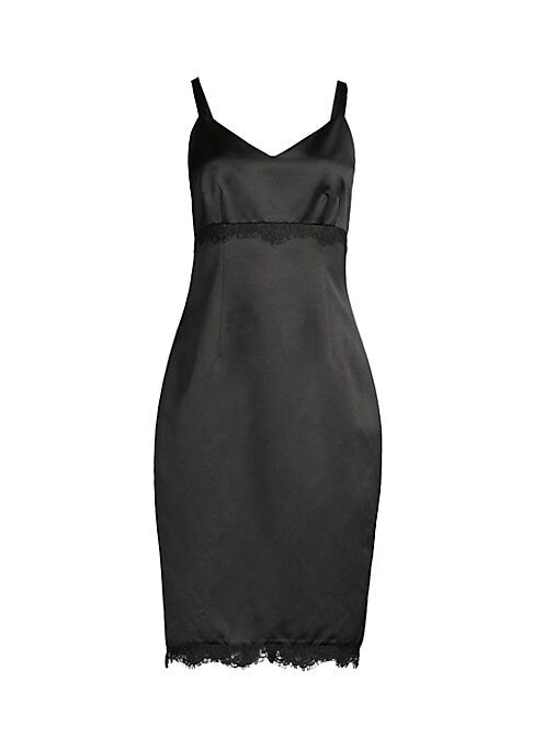 Luxe Lace Satin Dress