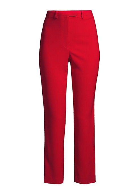 Chic Satin Straight Pants
