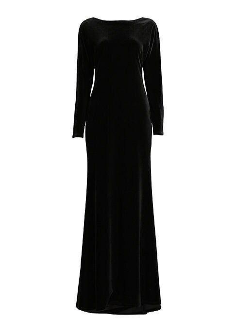 Velvet Elegance Gown