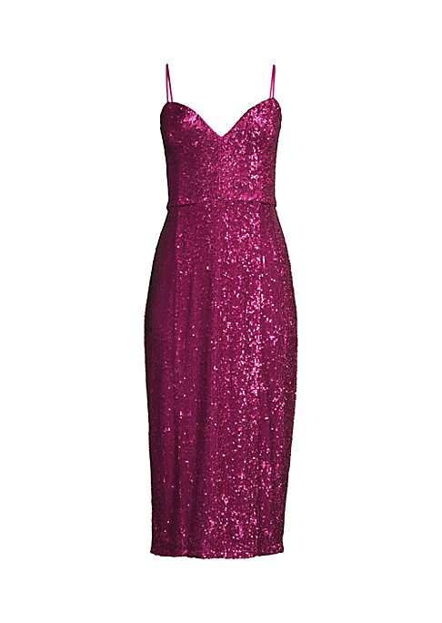 Sequined Sweetheart Dress