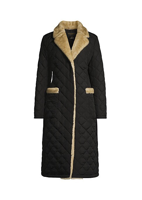 Faux-Fur Cozy Winter Coat