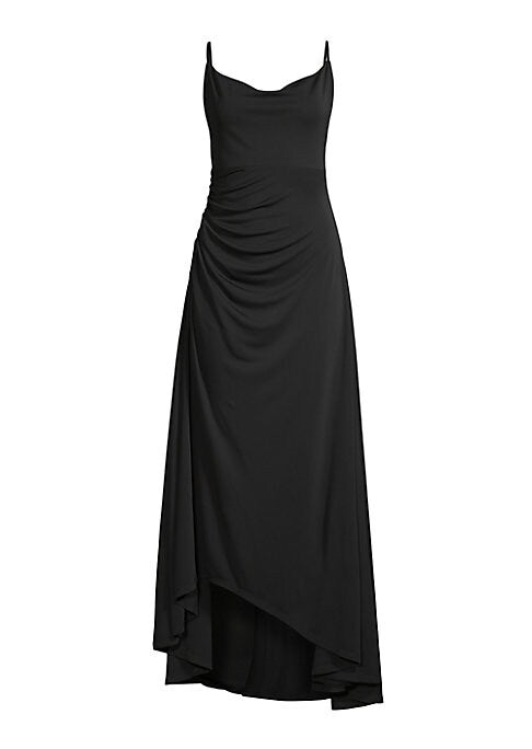 Elegant High-Low Maxi Dress