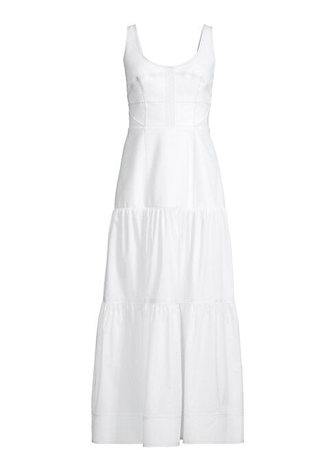 Garden Corset Maxi Dress