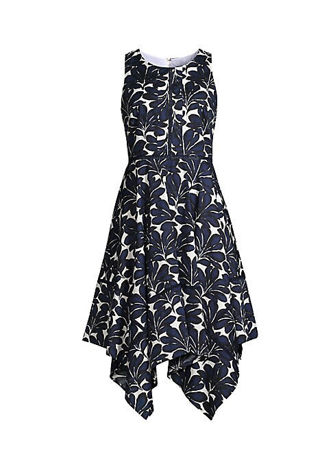 Tropical Elegance Midi Dress