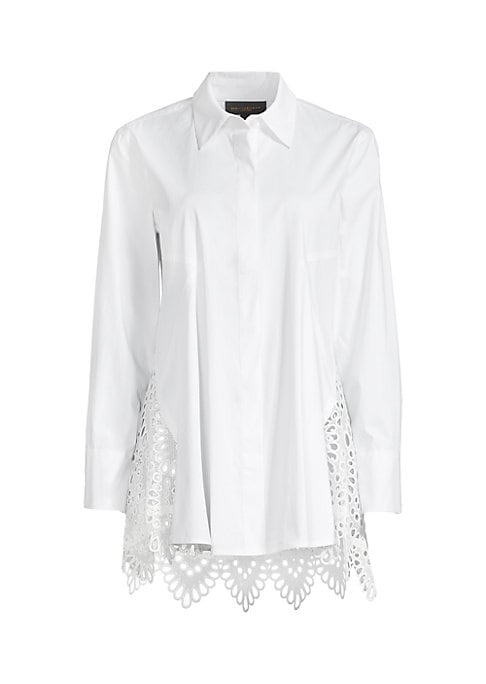 Lace-Back Chic Tunic