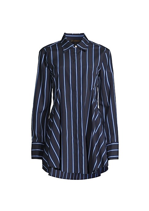 Chic Striped A-Line Top