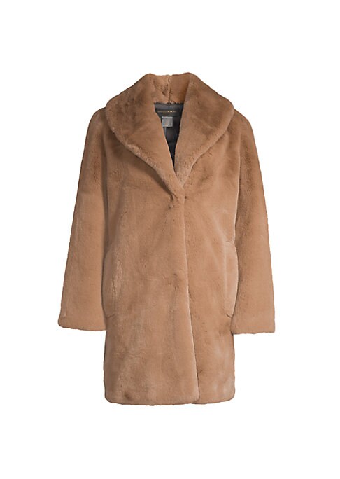 Cozy Chic Fur Overcoat