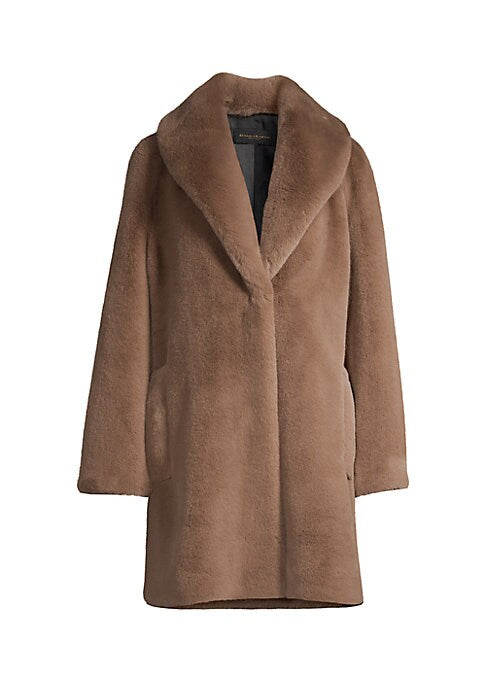 Chic Plush Overcoat