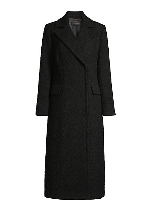 Luxe Textured Wool Coat