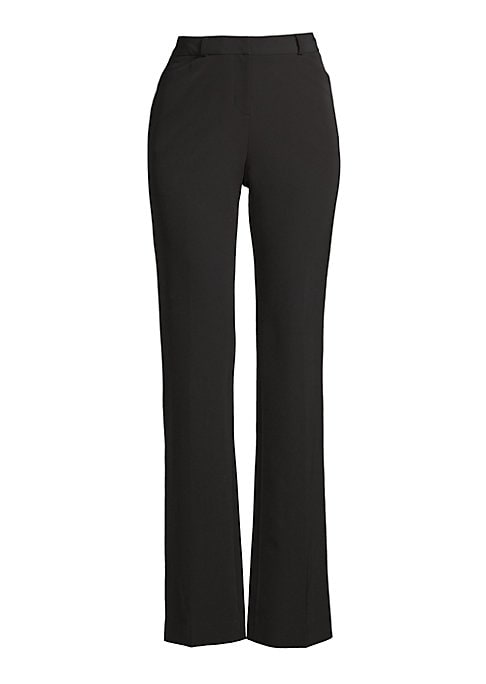 Stylish Stretch Boot-Cut Trousers