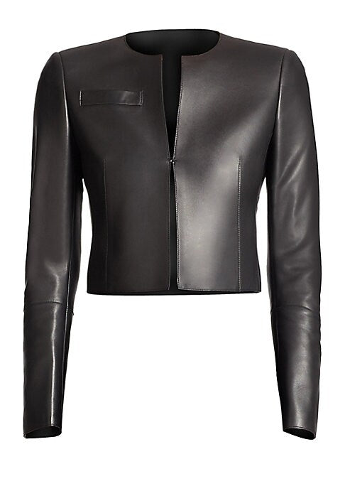 Sleek Heritage Leather Jacket