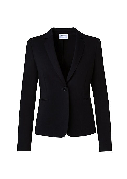 Chic One-Button Blazer