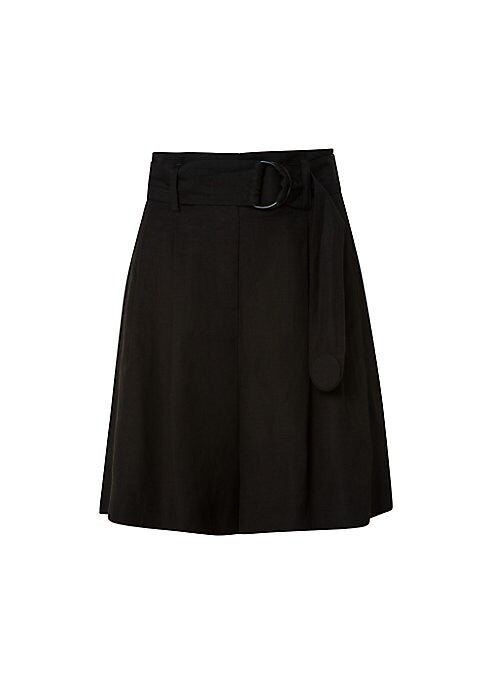 Chic Pleat Bermuda Shorts