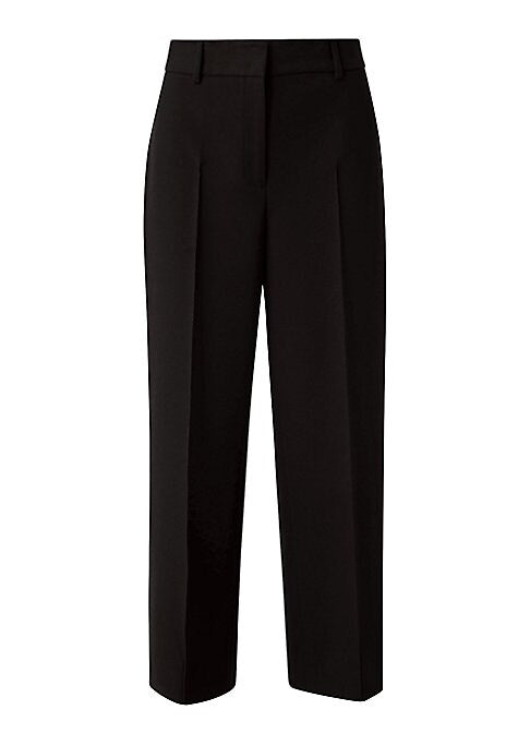 Chic Wide-Leg Crop Pants