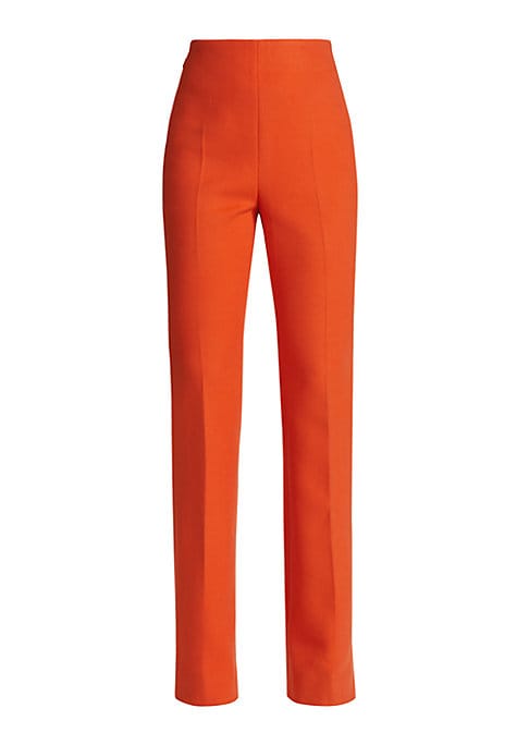 Chic Wool Boot-Cut Trousers