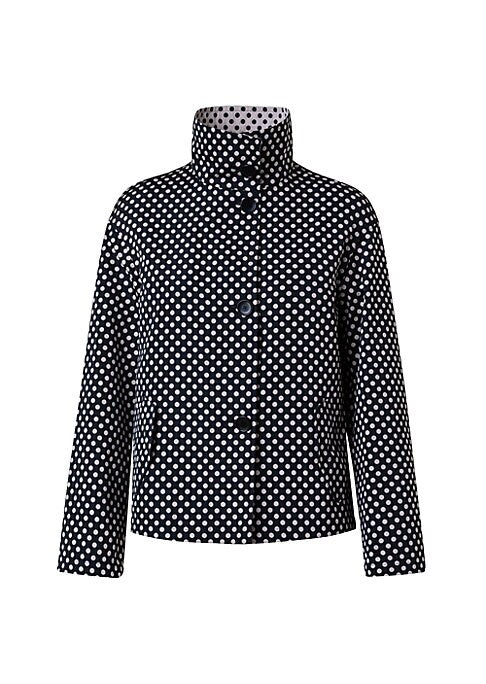 Dotted Chic Crop Jacket