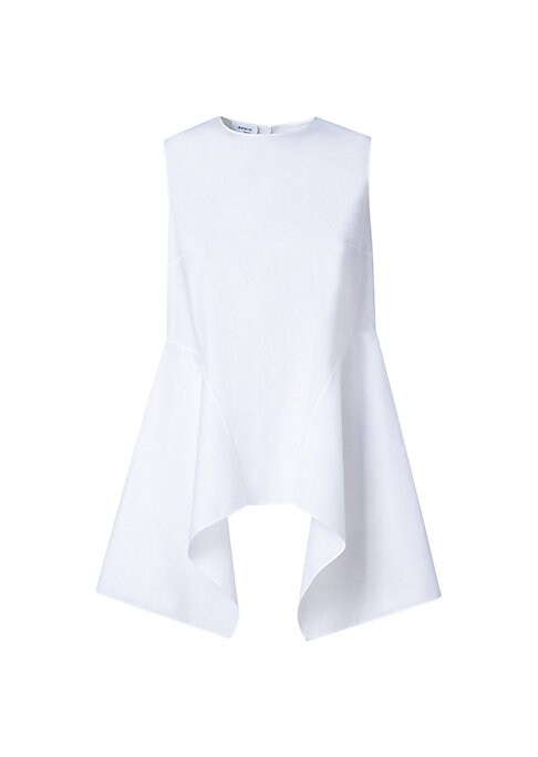 Chic Handkerchief Peplum Top