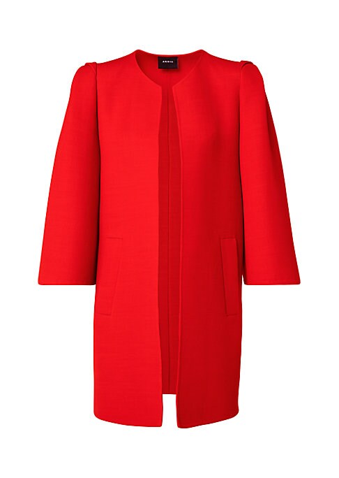 Chic Wool Layered Coat