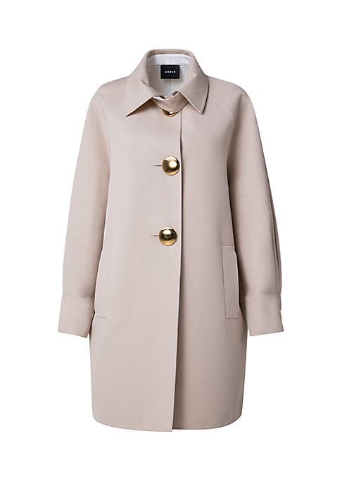 Chic Oversized Button Coat