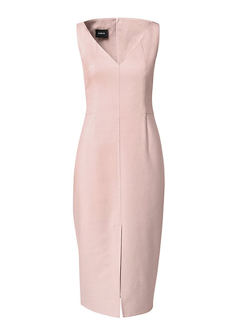 Chic Slit Midi Dress