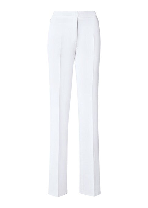 Silk Blend Pleated Trousers