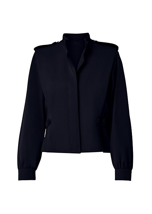 Stylish Wool Panel Coat
